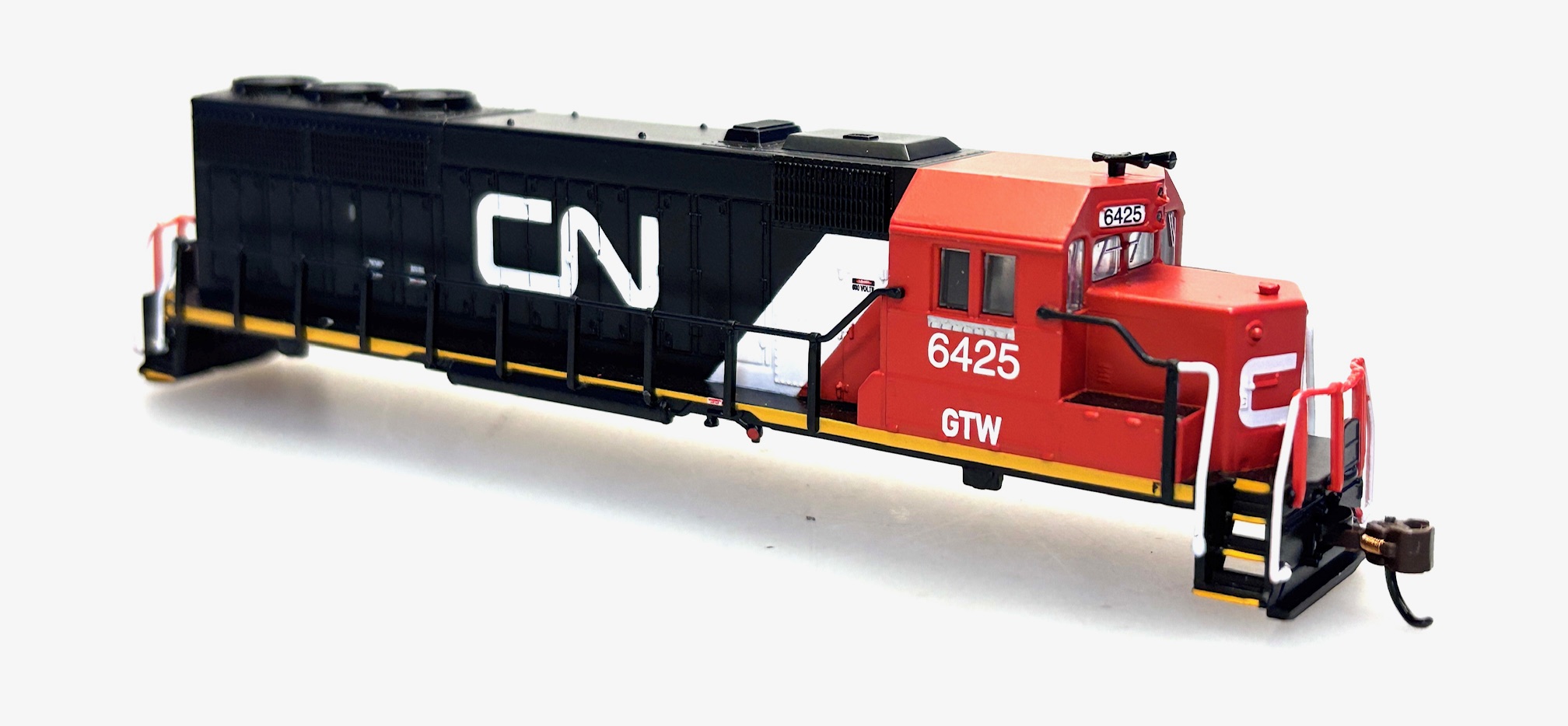 (image for) Body Shell - Canadian National #6425 (N GP40, New Tooling)