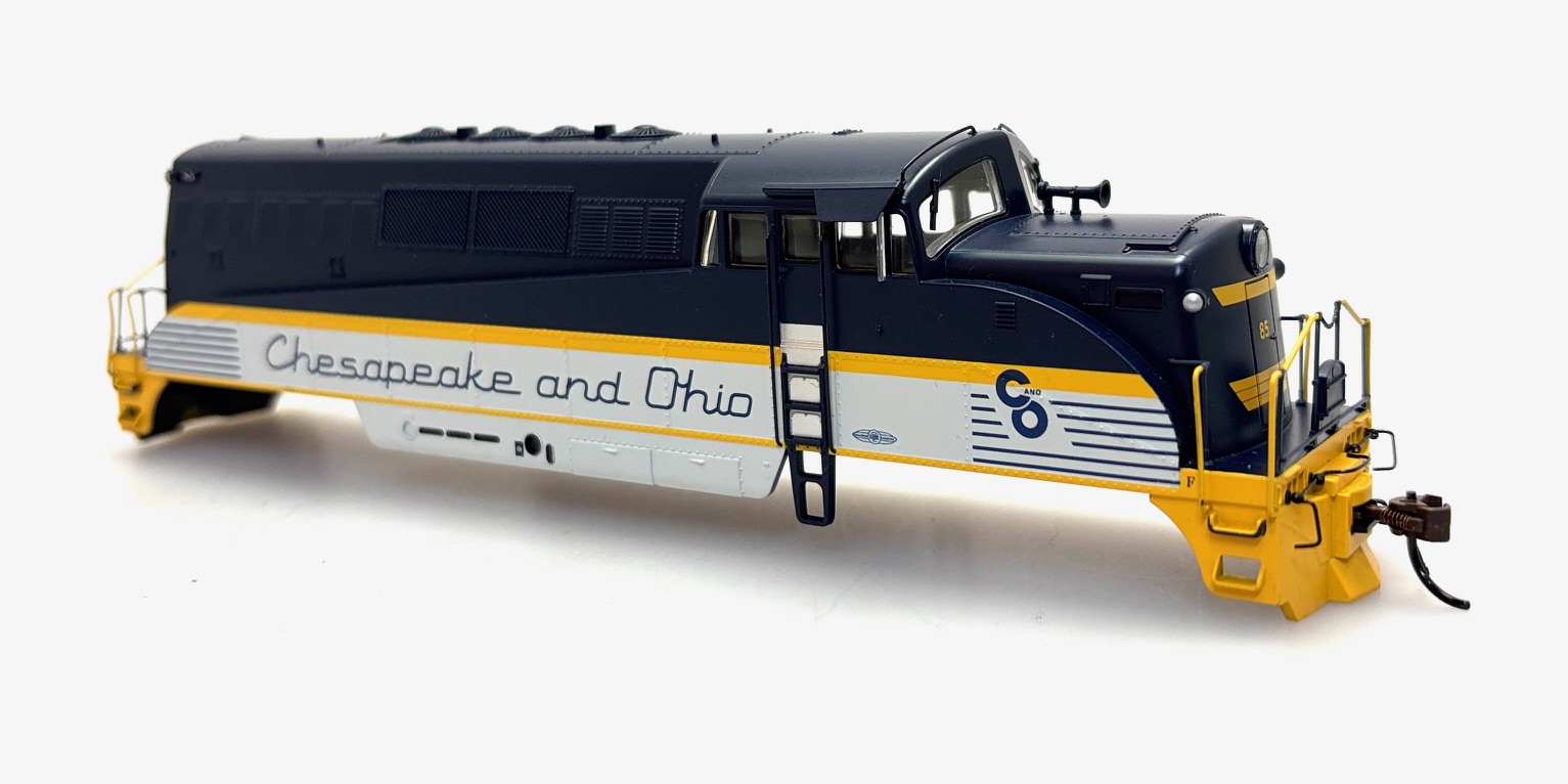 (image for) Body Shell - Chesapeake & Ohio #85 (HO BL2)