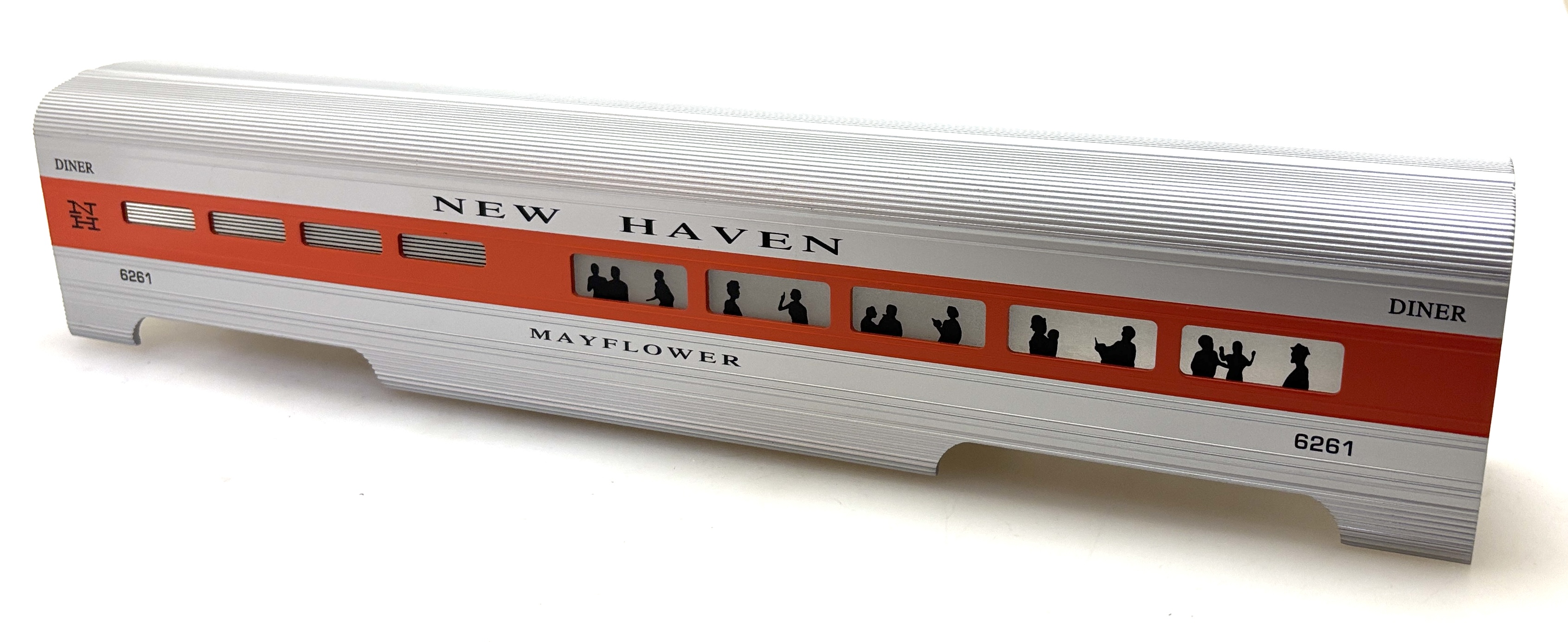(image for) DINER SHELL NEW HAVEN - MAYFLOWER #6261 (60' ALUMINUM O SCALE)