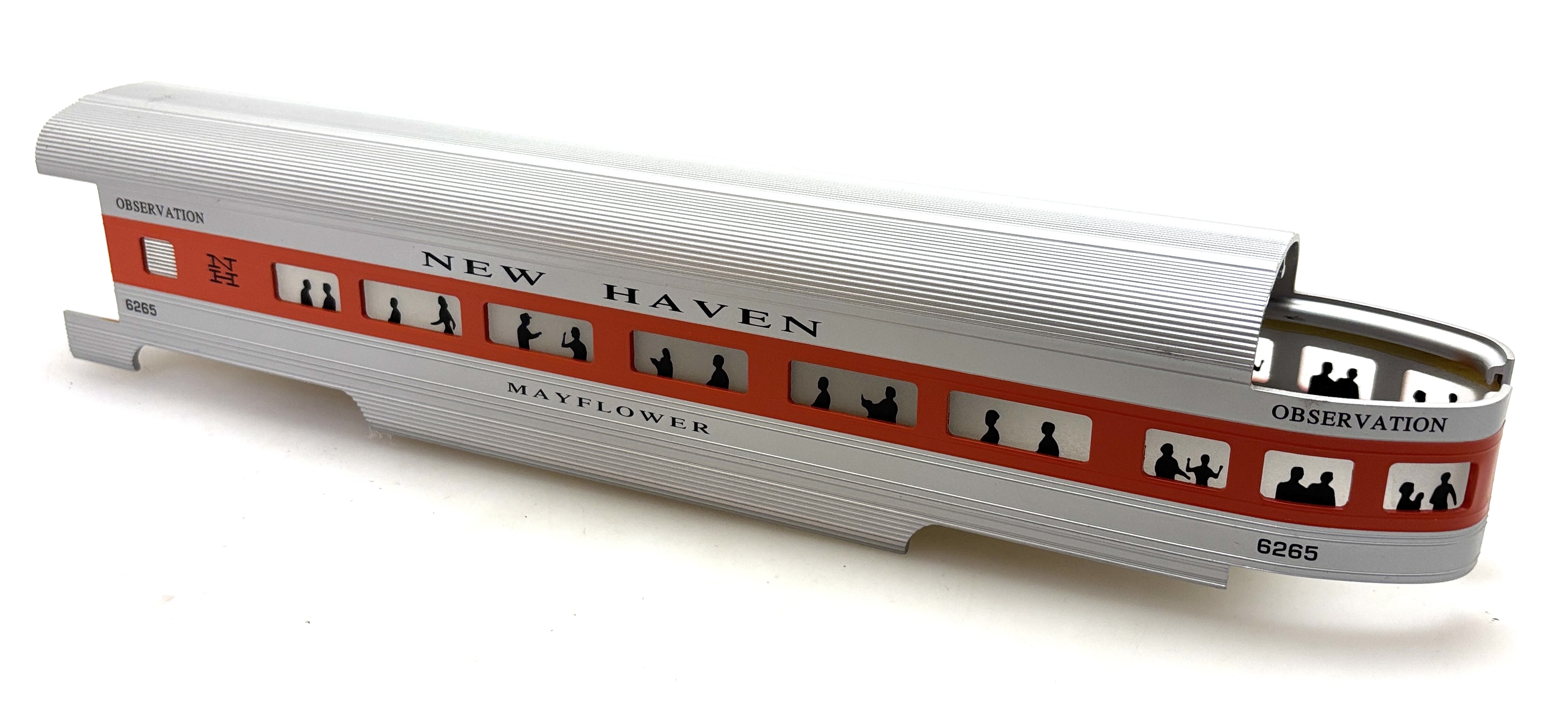 (image for) OBSERVATION SHELL NEW HAVEN - MAYFLOWER #6265 (60' STREAMLINE - O SCALE)