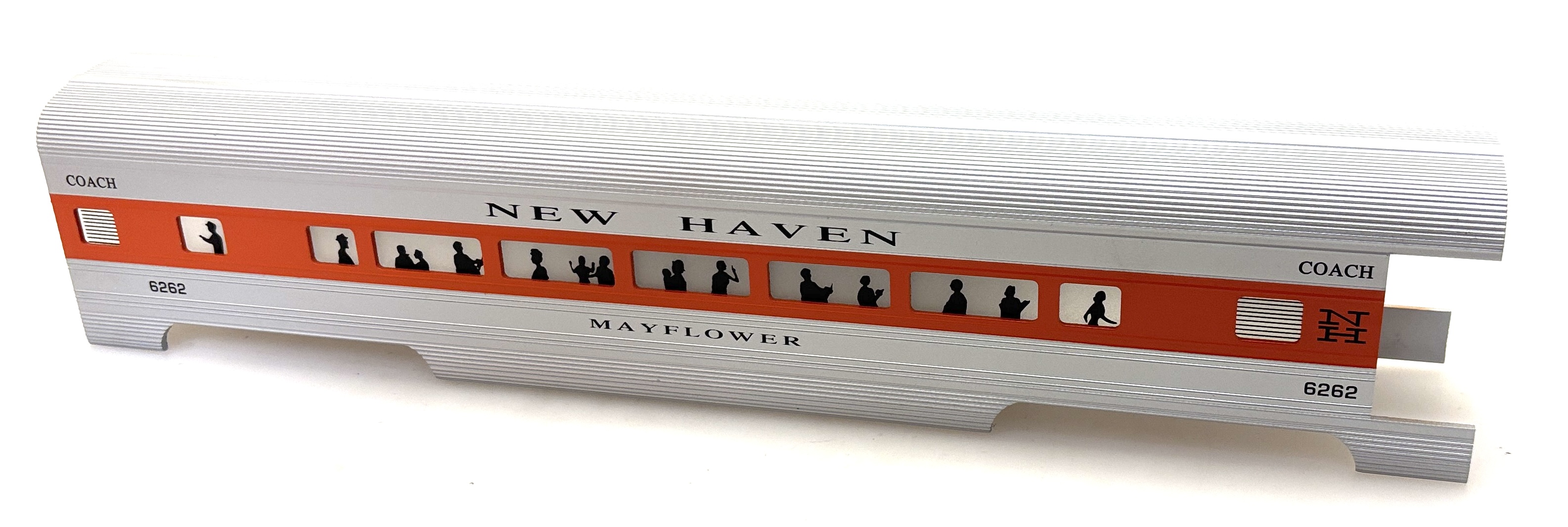 (image for) COACH SHELL NEW HAVEN - MAYFLOWER #6262 (60' ALUMINUM O SCALE)