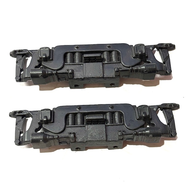 (image for) Side Frames (L & R) Black O Scale Sharks, FA1)