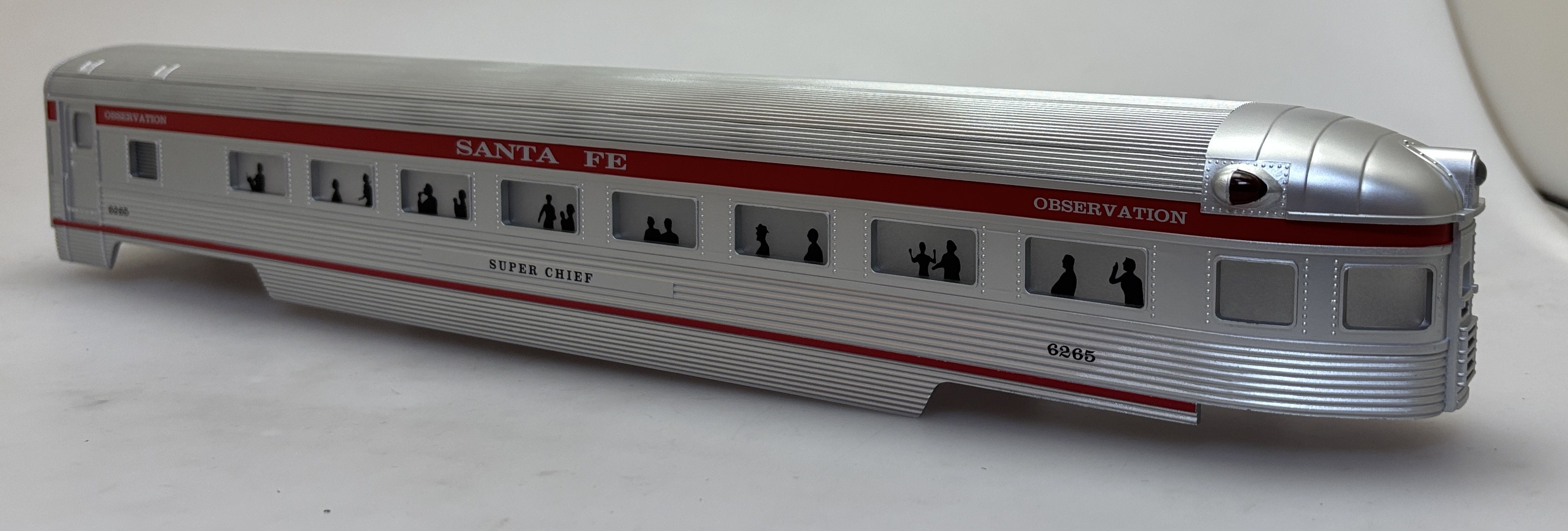 (image for) OBSERVATION SHELL SANTA FE - SUPER CHIEF #6265 (72' O SCALE)
