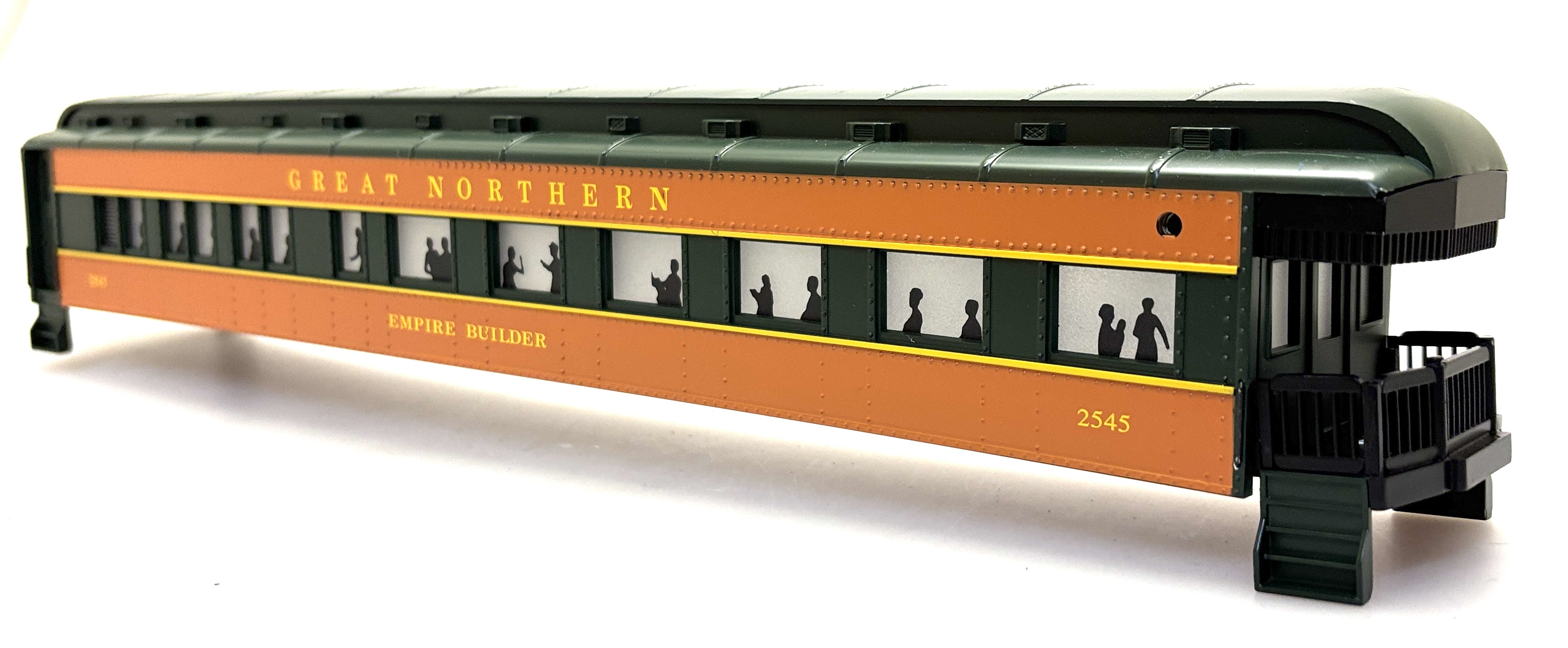(image for) PASSENGER SHELL GREAT NORTHERN - EMPIRE BUILDER #2545 (O SCALE - 72' HEAVYWEIGHT)