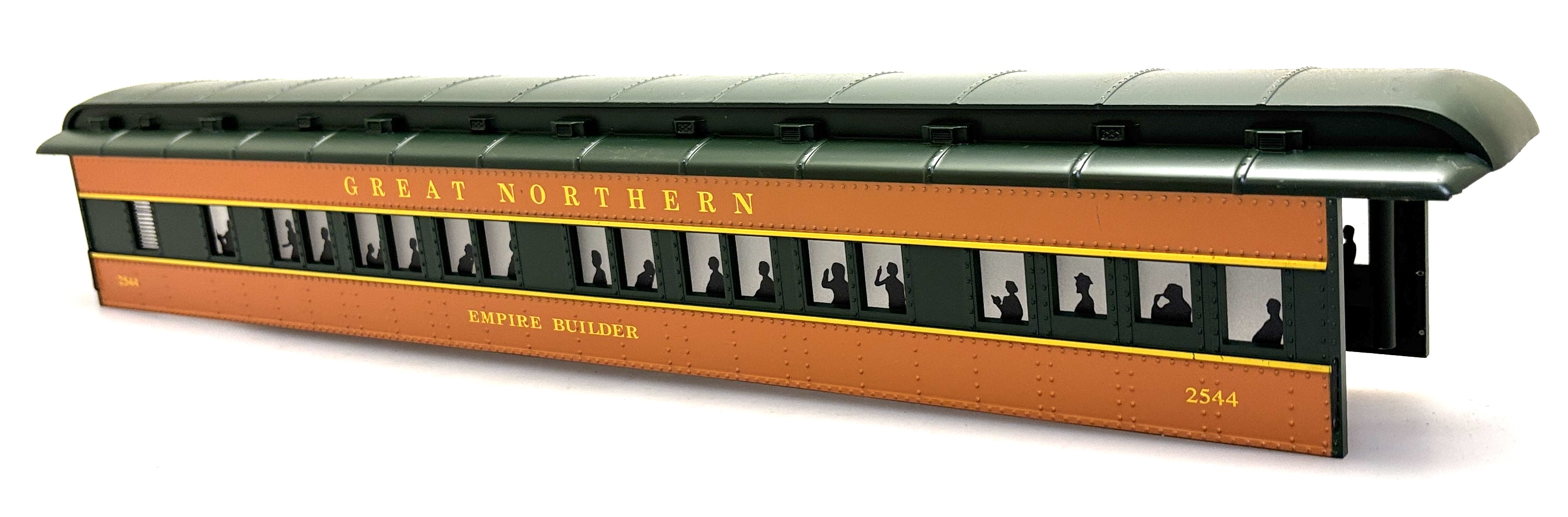 (image for) PASSENGER SHELL GREAT NORTHERN - EMPIRE BUILDER #2544 (O SCALE - 60')