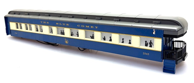(image for) PASSENGER SHELL THE BLUE COMET #2545 (72' HEAVYWEIGHT O SCALE)