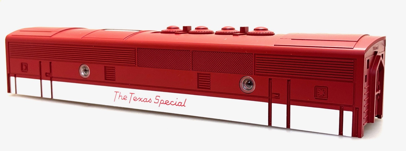 (image for) B Unit Shell - The Texas Special (O Scale F-3B)
