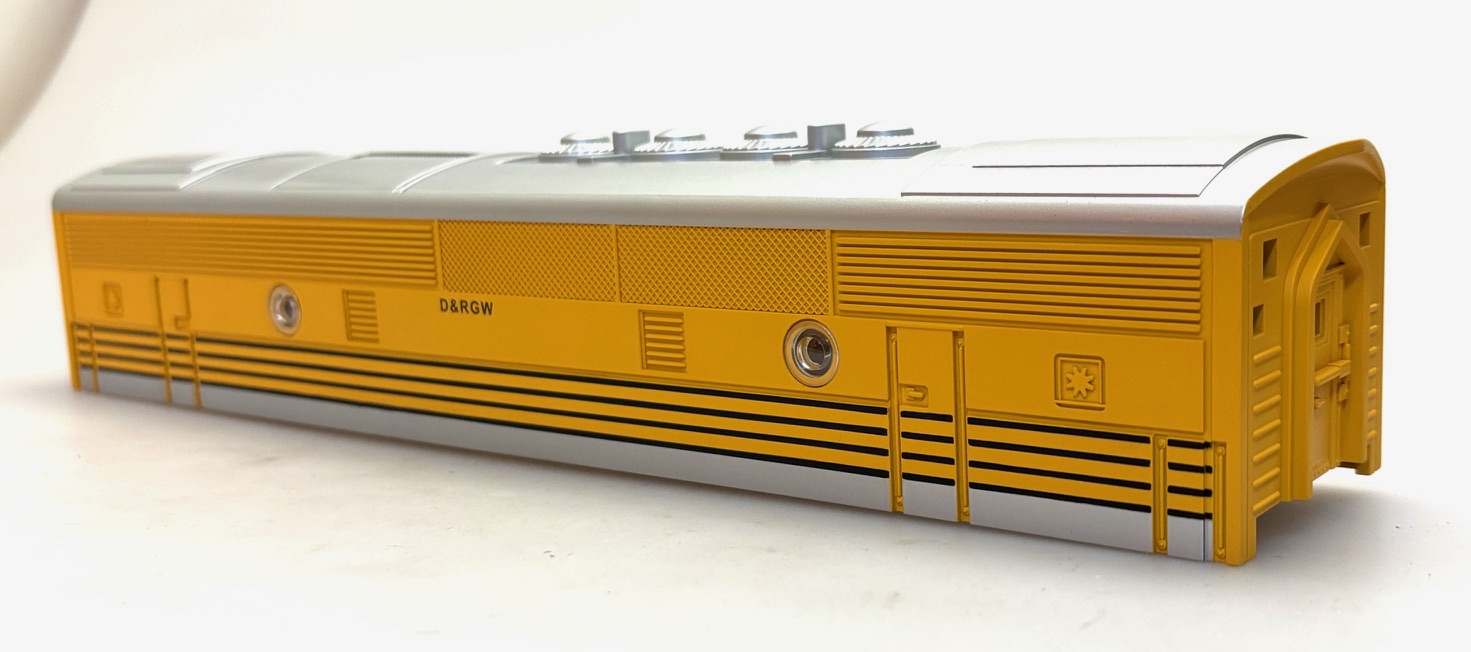 (image for) B Unit Shell - D & RGW (O Scale F-3B)