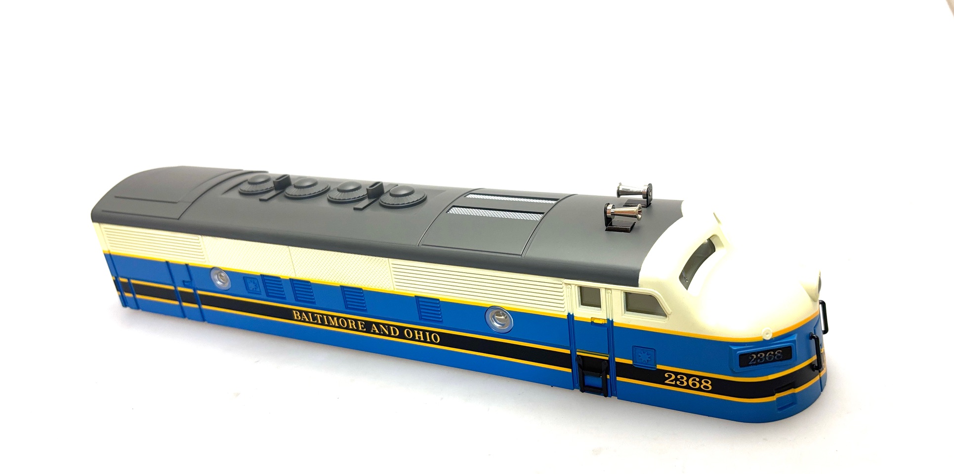(image for) Body Shell - Baltimore & Ohio #2368 (O Scale F-3A)