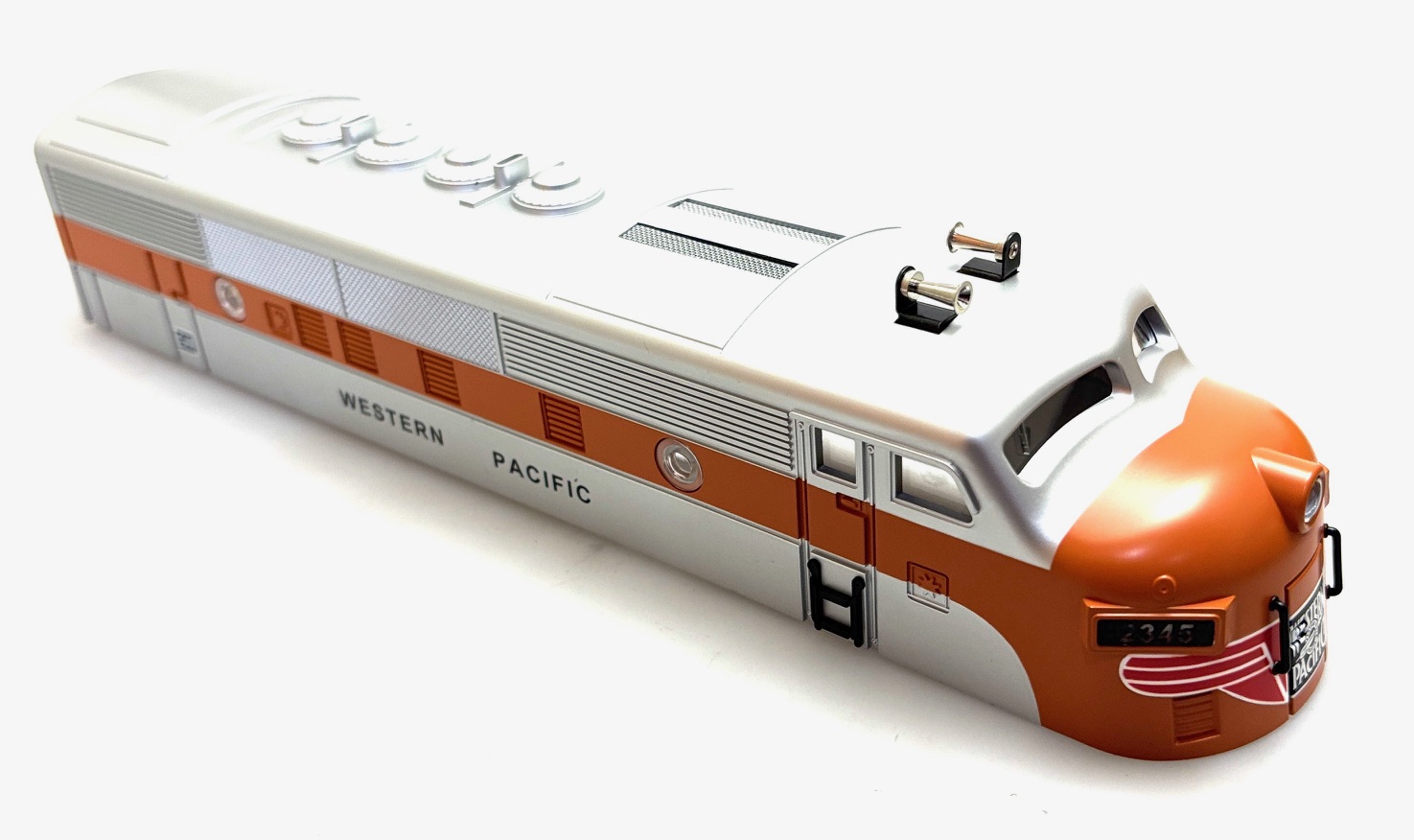 (image for) Body Shell - Western Pacific #2345 (O Scale F-3A)