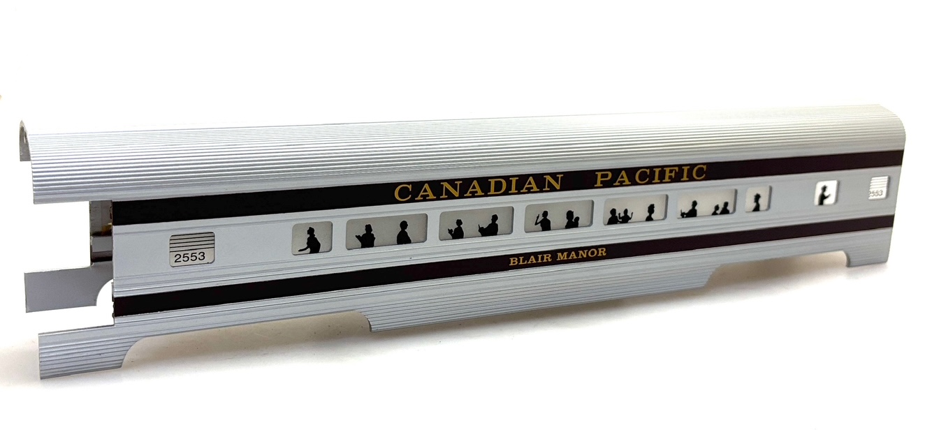 (image for) PULLMAN SHELL CANADIAN PACIFIC - BLAIR MANOR #2553 (60' STREAMLINE O SCALE)