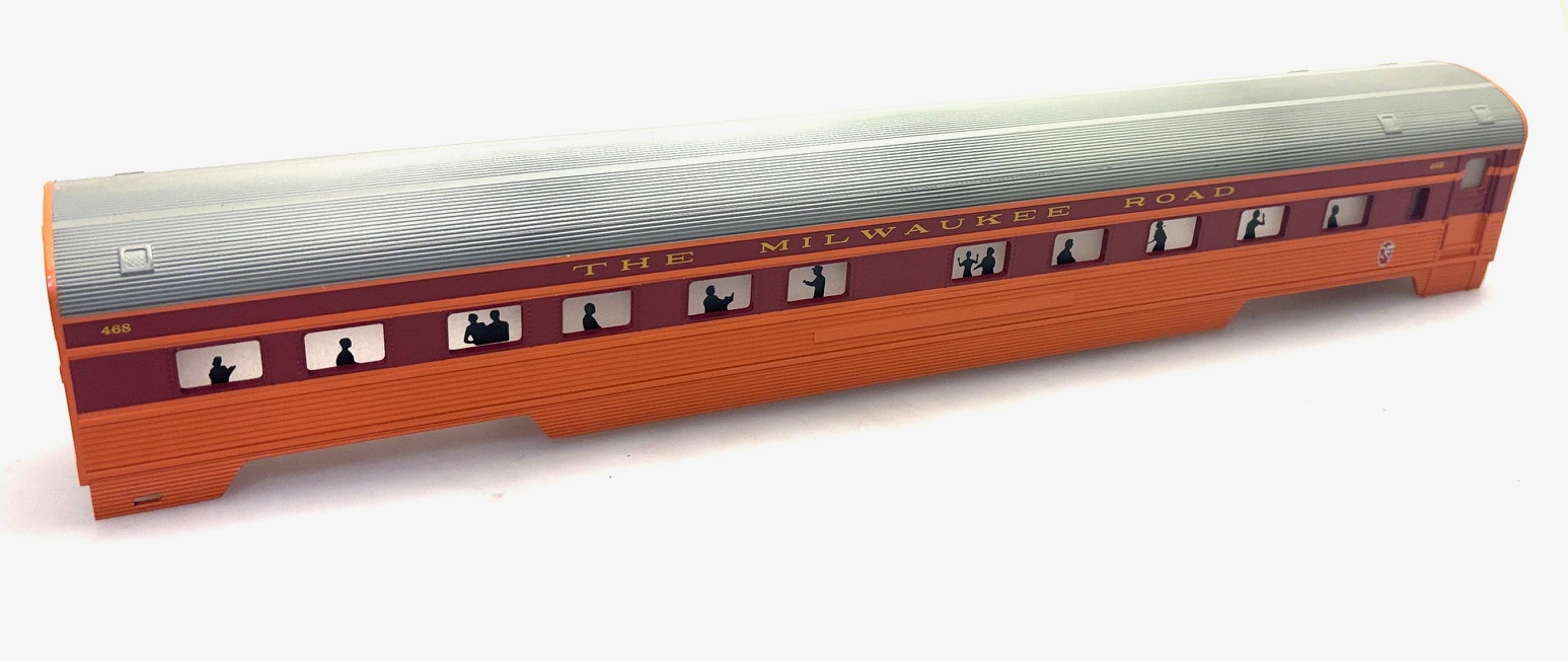 (image for) COMBINE SHELL MILWAUKEE ROAD #468 (72' O SCALE)