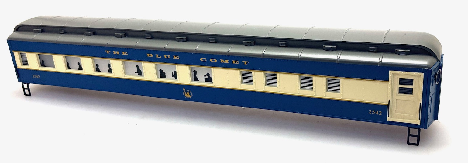 (image for) PULLMAN SHELL THE BLUE COMET #2542 (72' HEAVYWEIGHT O SCALE)