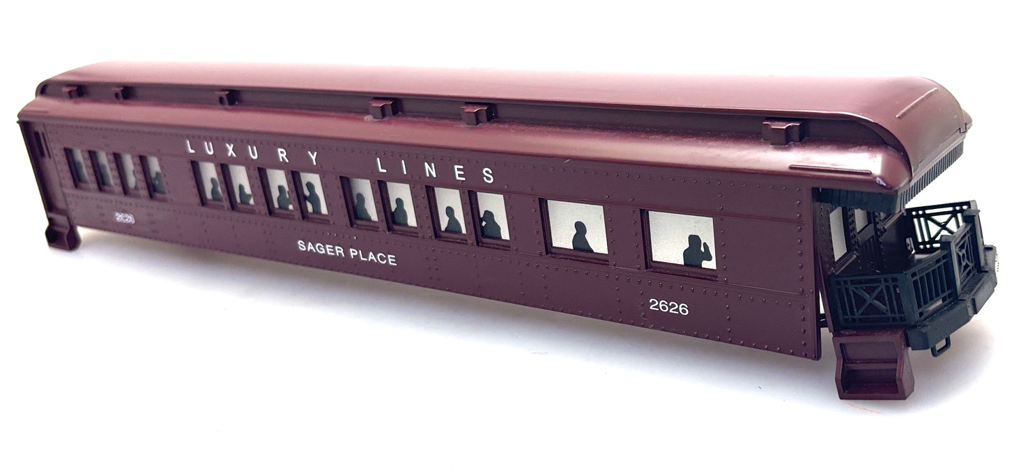 (image for) OBSERVATION SHELL LUXURY LINES - SAGER PLACE #2626 (60' HEAVYWEIGHT - O SCALE)