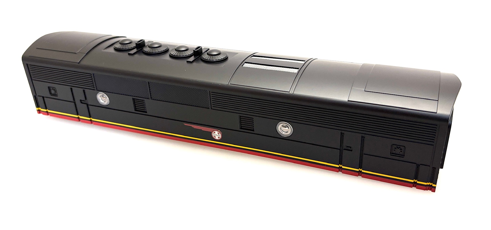 (image for) B Unit Shell - Santa Fe - Black (O Scale F3-B)