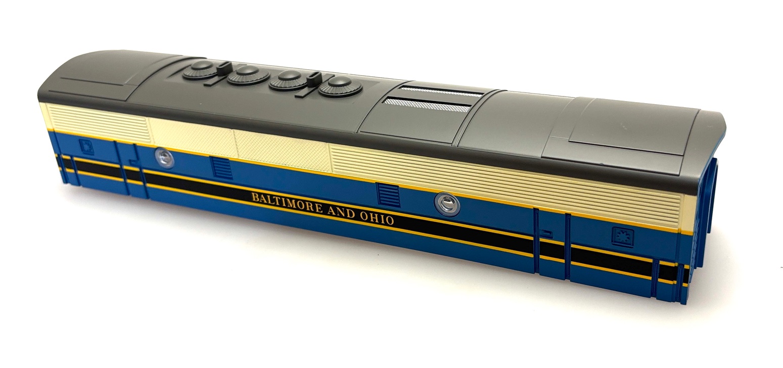 (image for) B Unit Shell - Baltimore & Ohio (O Scale F-3B)
