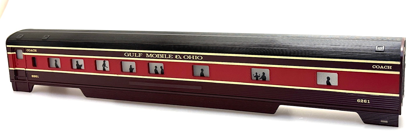 (image for) COACH SHELL GULF MOBILE & OHIO #6261 (O SCALE 72')