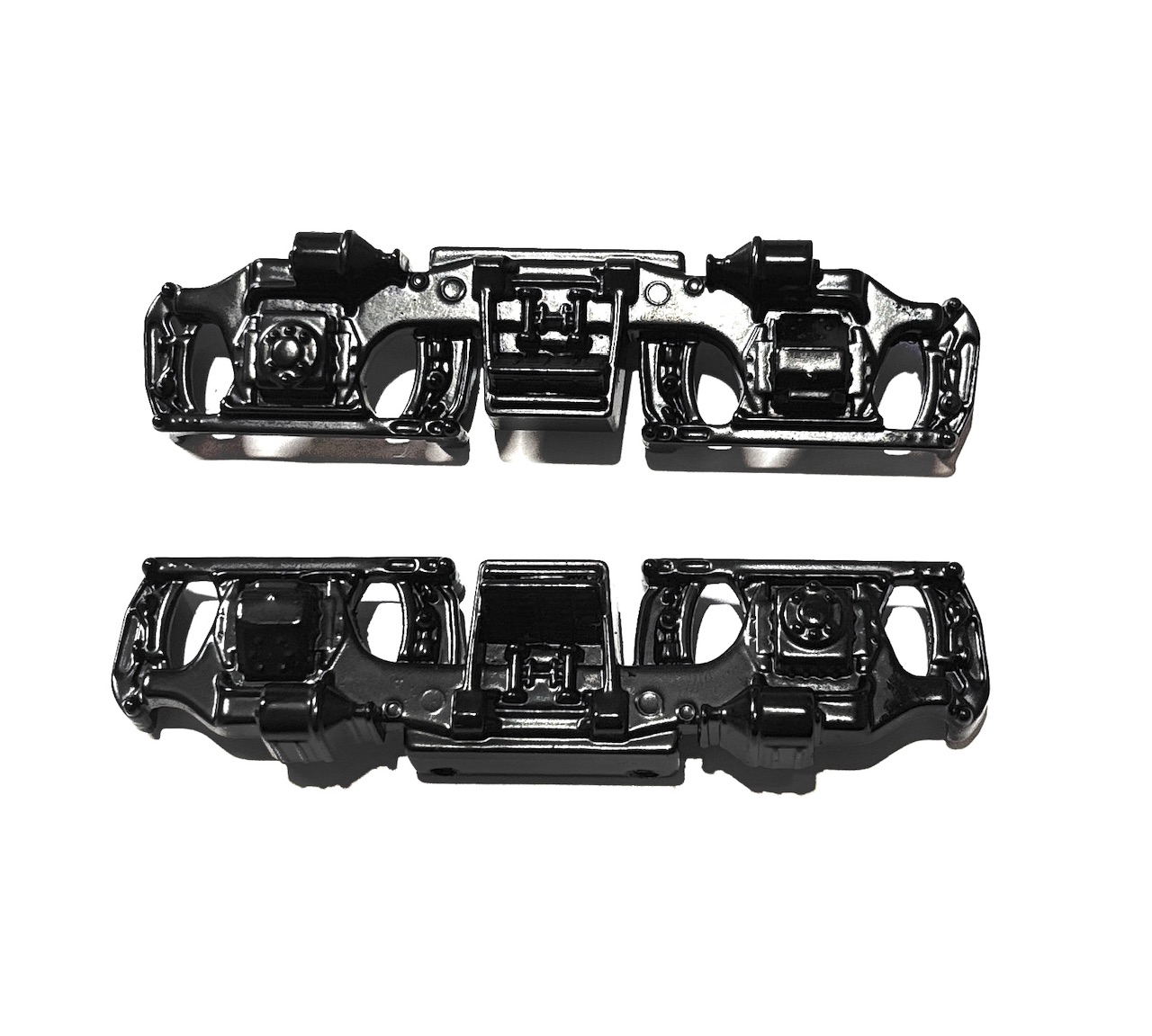 (image for) Side Frames (PAIR) - Black (O Scale Universal, F7, F3, GP-9, GP-7, GP38, BL-2 & 44 Ton)