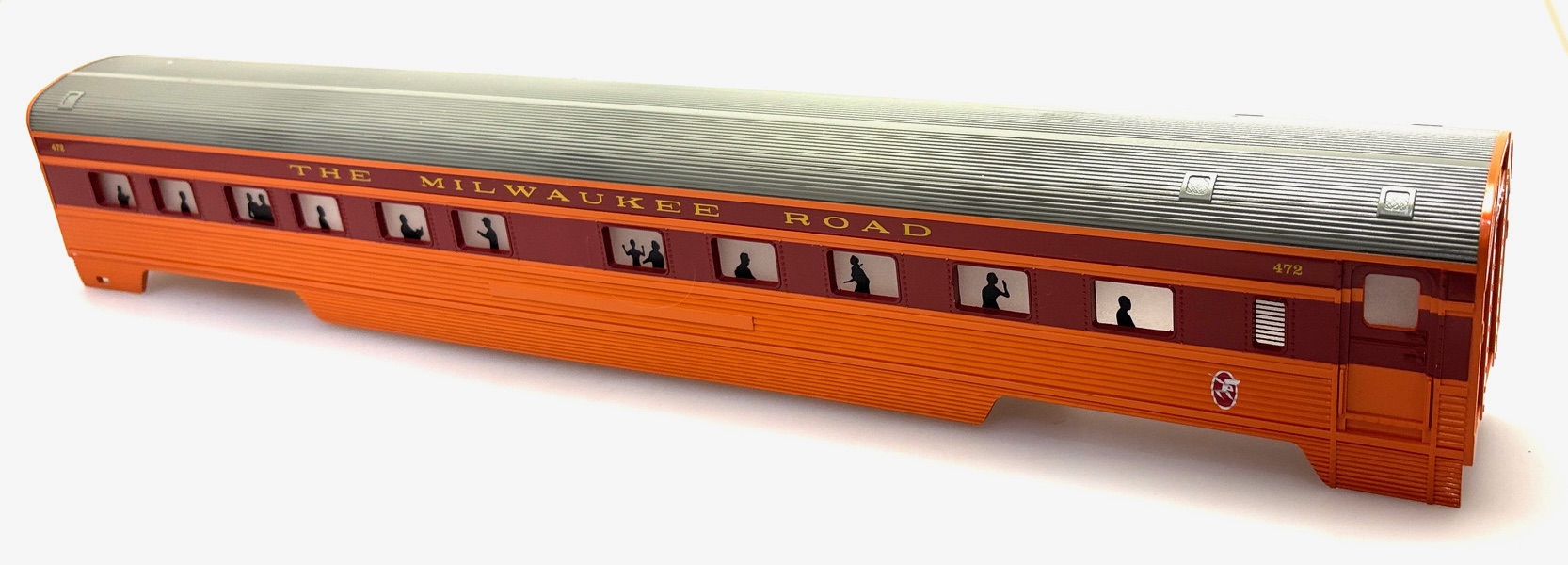 (image for) COMBINE SHELL THE MILWAUKEE ROAD #472 (O SCALE 72')