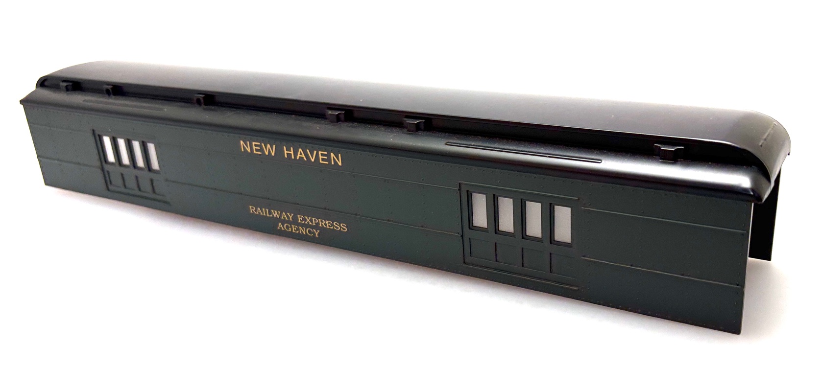 (image for) BAGGAGE SHELL NEW HAVEN - RAILWAY EXPRESS AGENCY (60' MADISON - O SCALE)