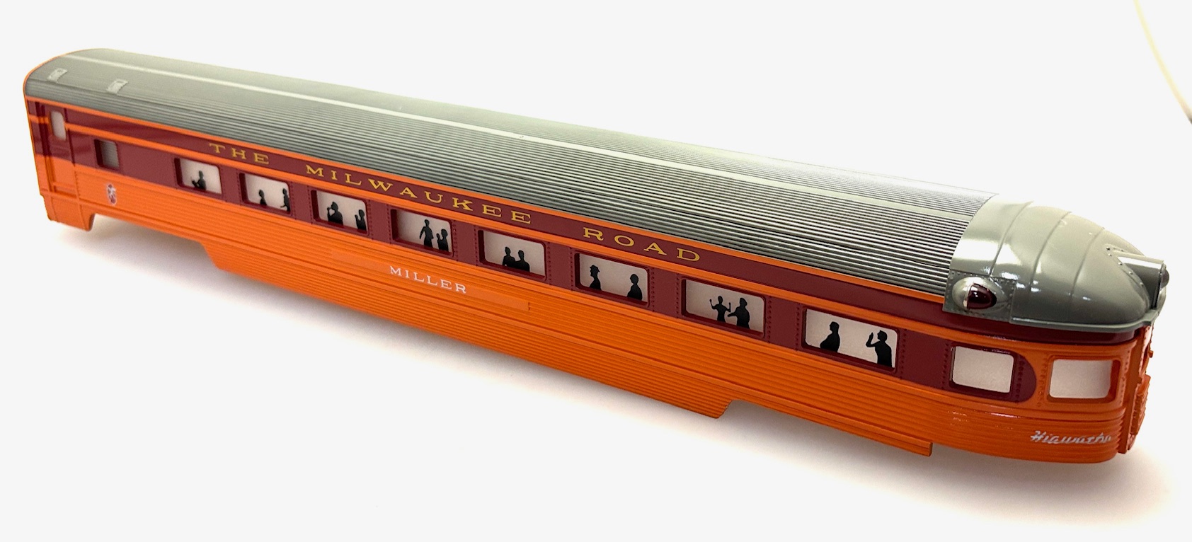 (image for) OBSERVATION SHELL THE MILWAUKEE ROAD - MILLER (O SCALE 72')