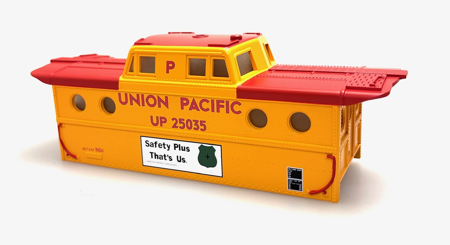 (image for) Shell - Union Pacific #23035 (O Scale Porthole Caboose)