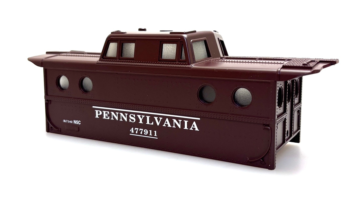 (image for) Shell - Pennsylvania #477911 (O Scale Porthole Caboose)