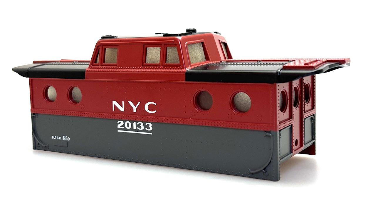 (image for) Shell - NYC #20133 (O Scale Porthole Caboose)
