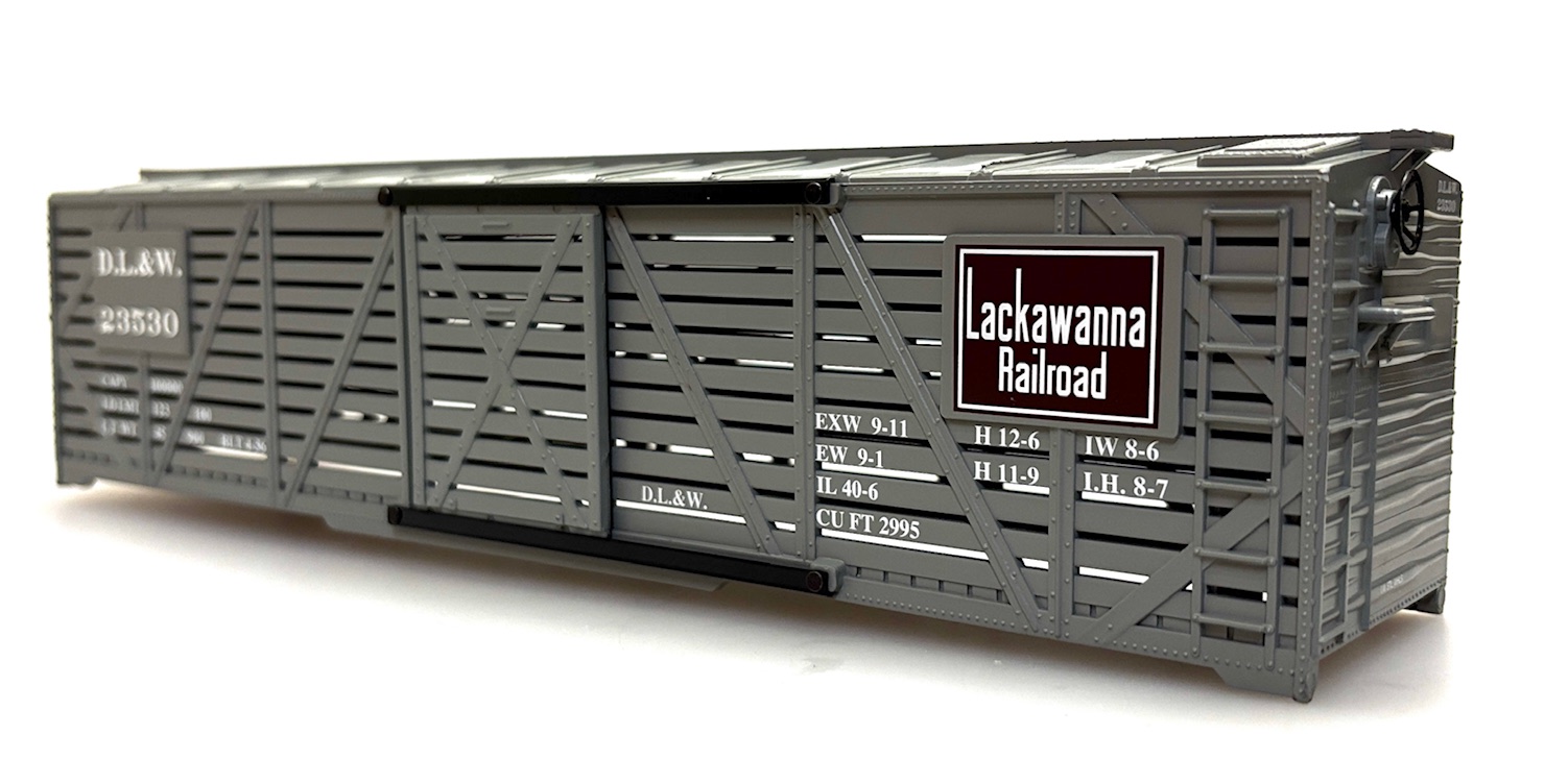 (image for) Shell - D.L. & W. #23530 (O Scale 40ft Boxcar)