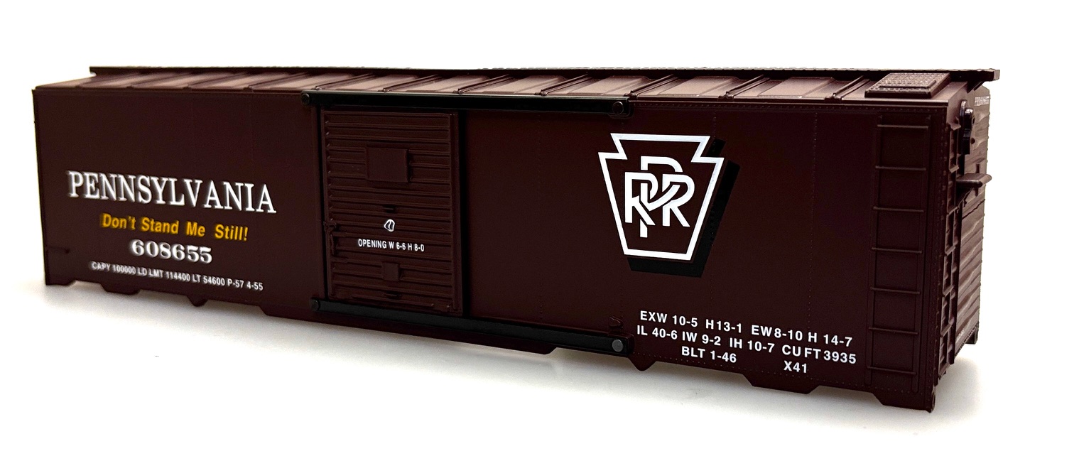(image for) Shell - Pennsylvania #608655 (O Scale 40ft Boxcar)