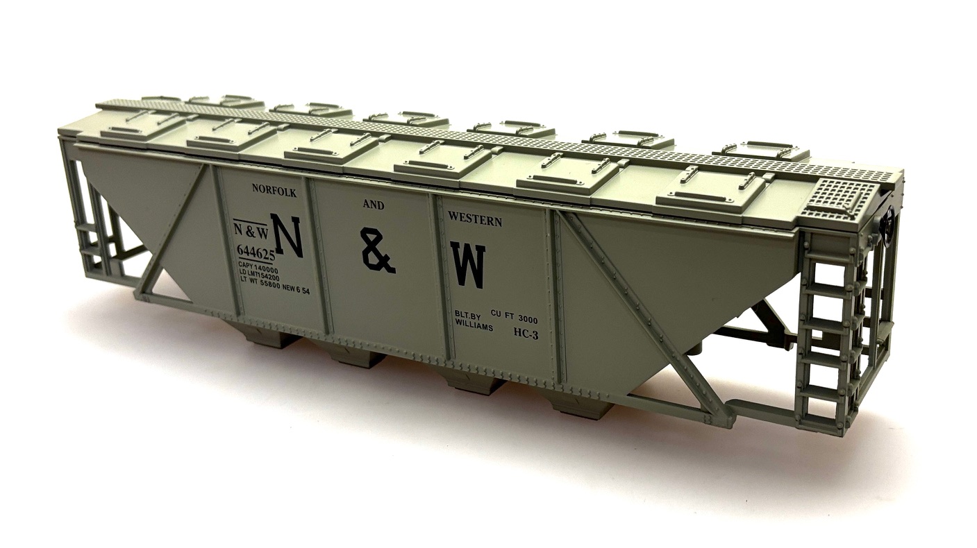 (image for) Shell - Norfolk & Western #644625 (O Scale Hopper Car)