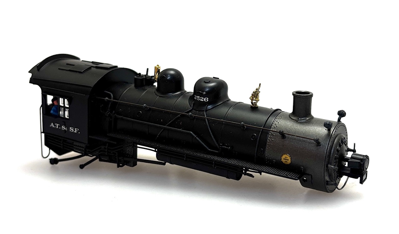(image for) Loco Shell #2526 Santa Fe (HO 2-8-0)
