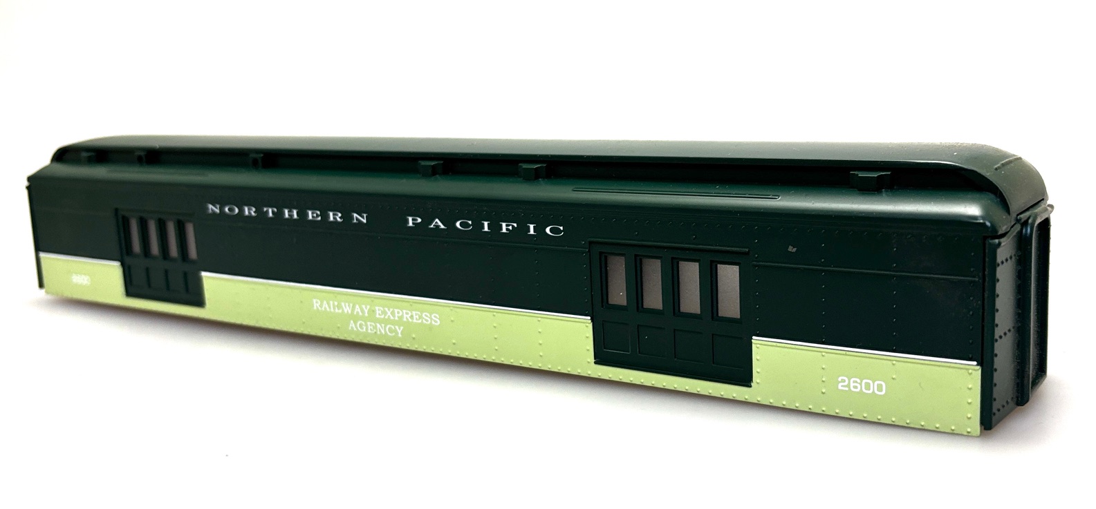 (image for) BAGGAGE SHELL NORTHERN - PACIFIC RAILWAY EXPRESS AGENCY #2600 (OSCALE 60' MADISON)