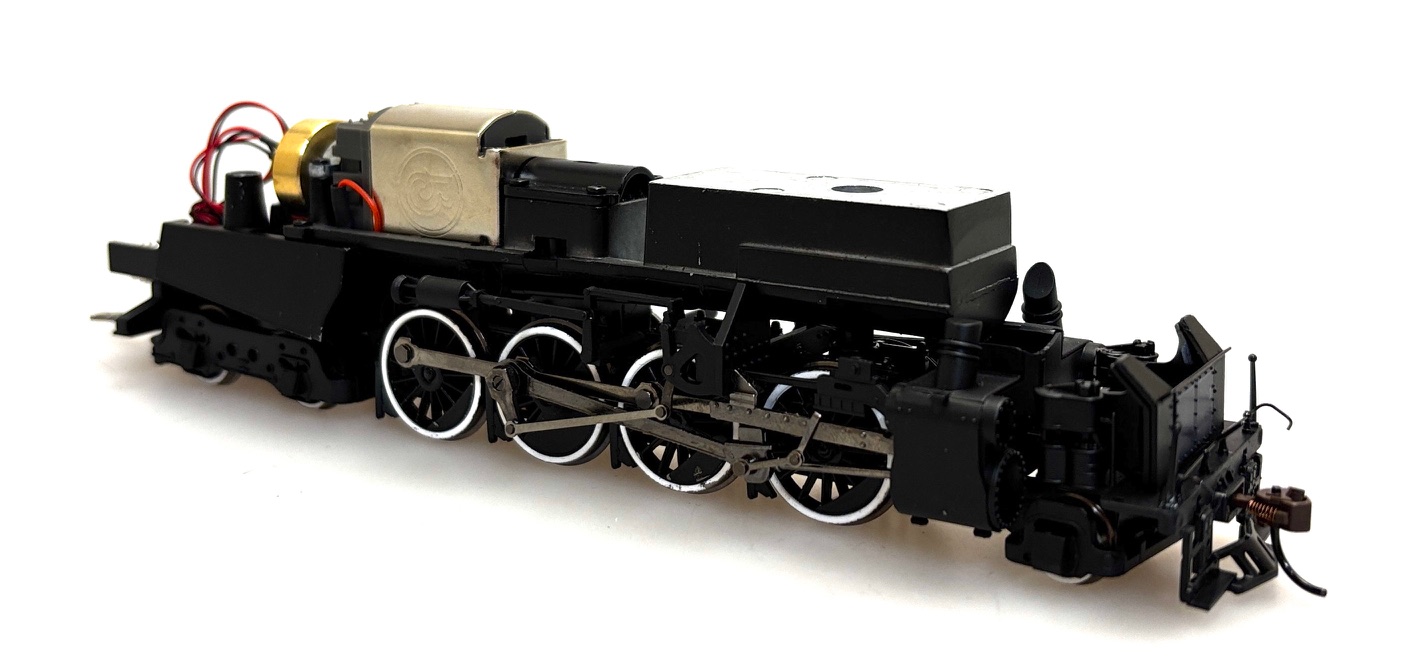 (image for) Complete Chassis - WT w/Pilot C (HO 2-8-4 Berkshire DCC SV)