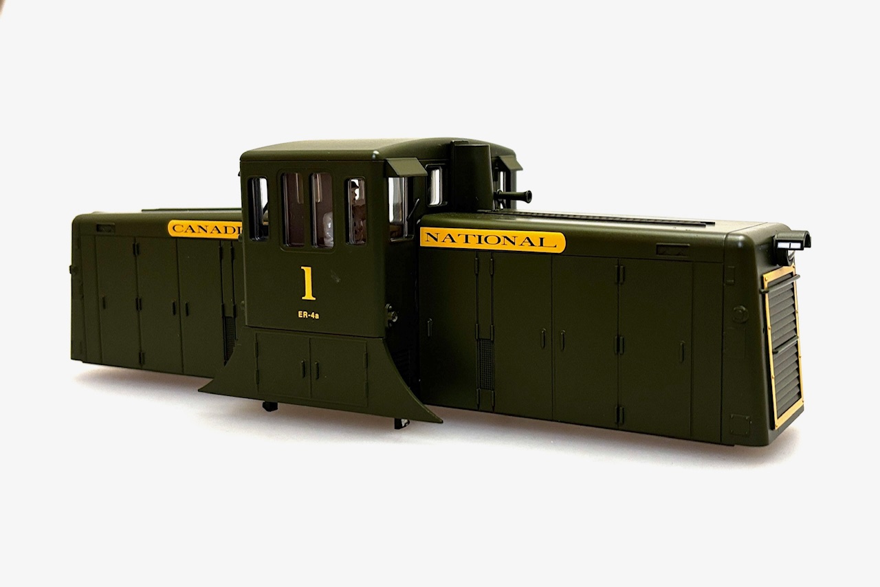 (image for) Body Shell - Canadian National #1 (O 44 Ton Scale)
