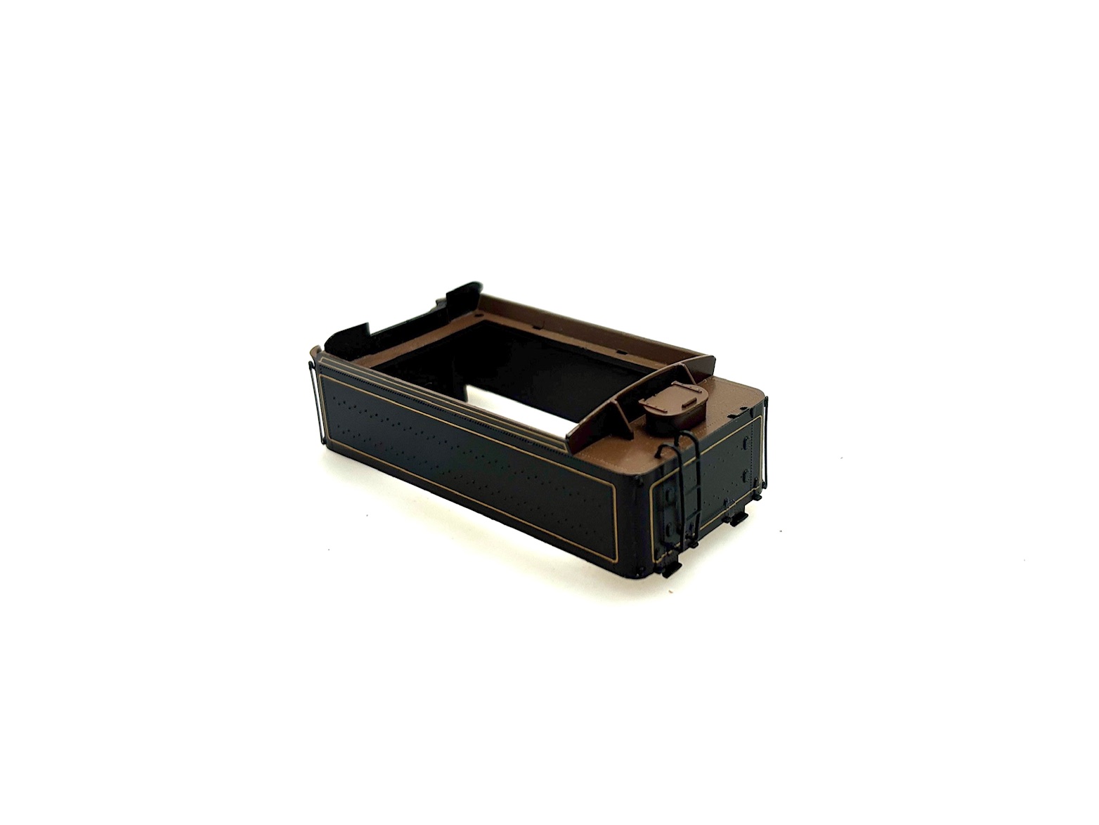 (image for) Tender Shell - Paint Unlettered - Gold Trim (HO Scale 4-4-0 Richmond)