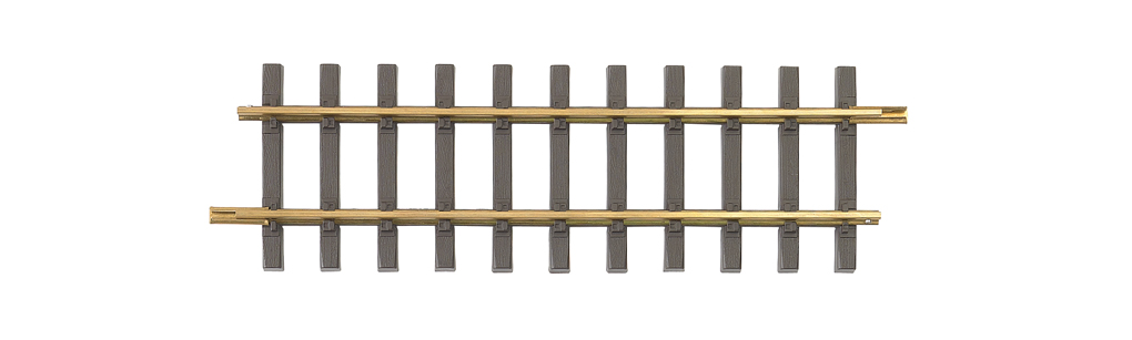 Brass Track 1' Straight (G Scale) Brass Track 1' Straight (G Scale)