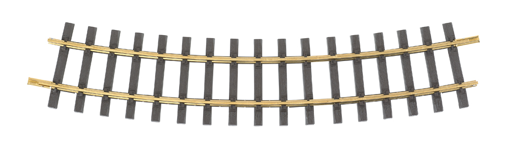 Brass Track 8' Curve (G Scale) Brass Track 8' Curve (G Scale)