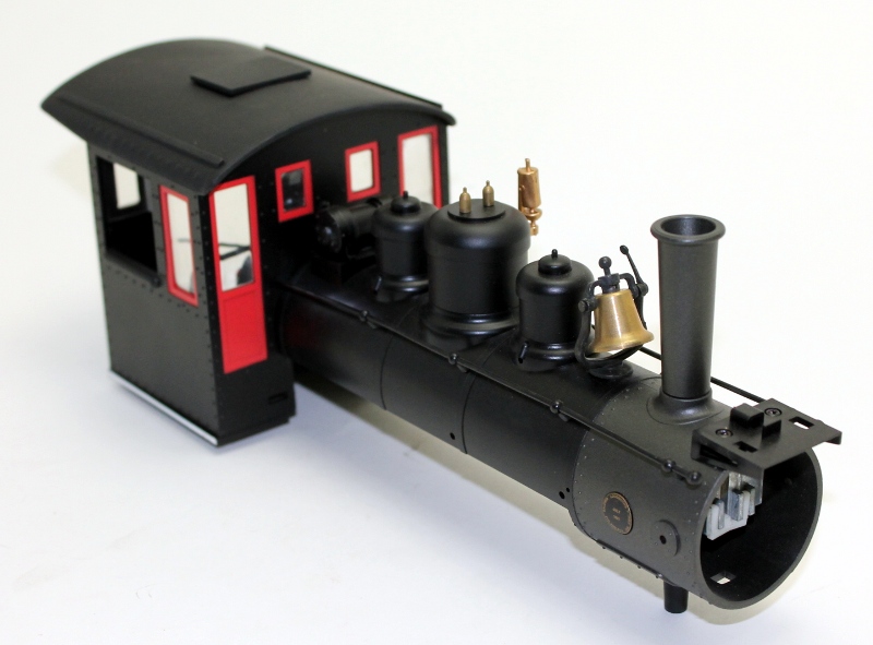 Loco Shell - Painted, Unlettered (G 2-6-0 Industrial)
