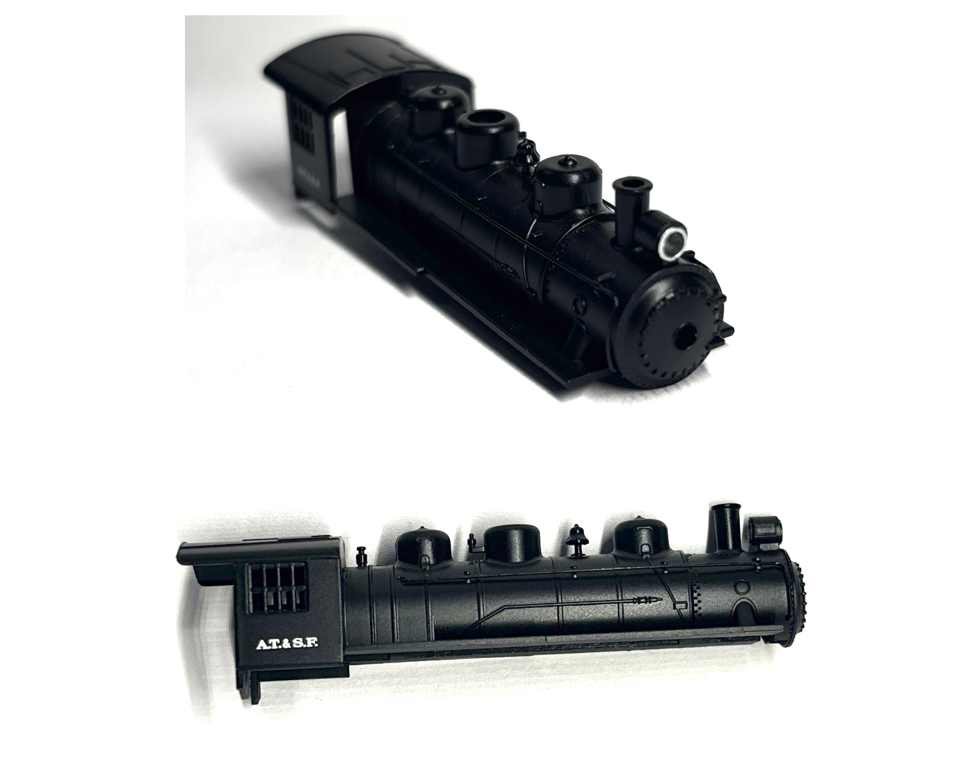 Loco Shell - ATSF Unnumbered (N Scale 0-6-0) (image for) Loco Shell - ATSF Unnumbered (N Scale 0-6-0)