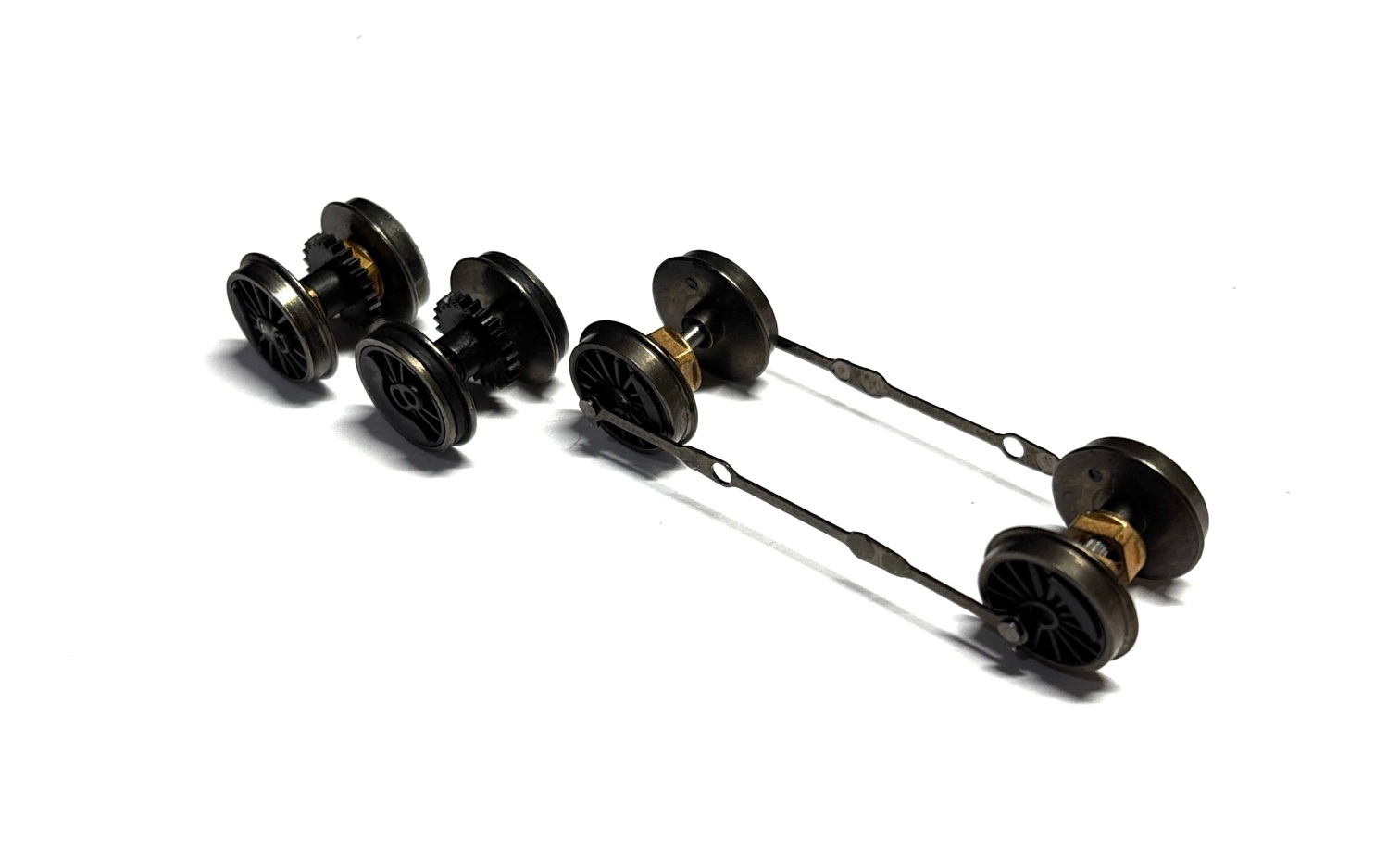 (image for) WHEEL ASSEMBLY - BLK (N 2-8-0)