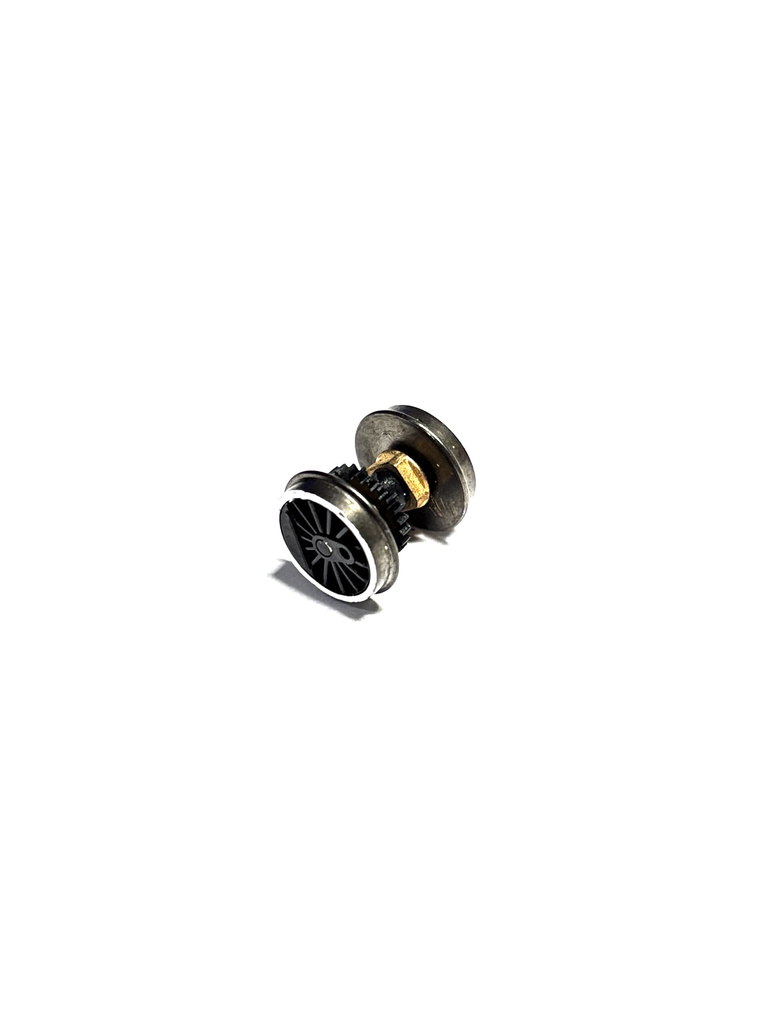 (image for) Geared Drive Wheel (N 2-8-0) (NO TRACTION TIRE) WHITE TRIM