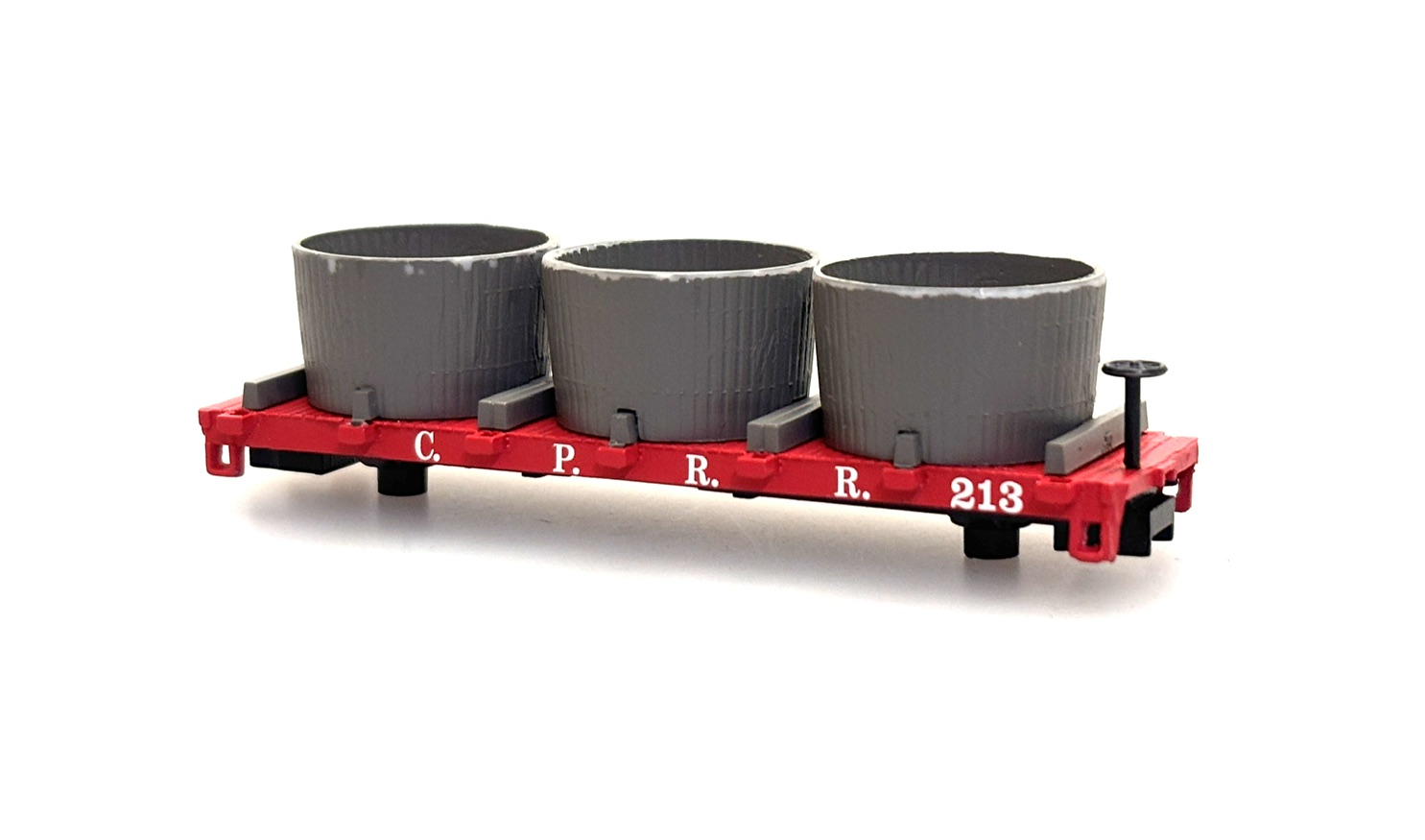 (image for) Water Tank Car Shell - C.P.R.R. #213 (N Scale Kitbashing)
