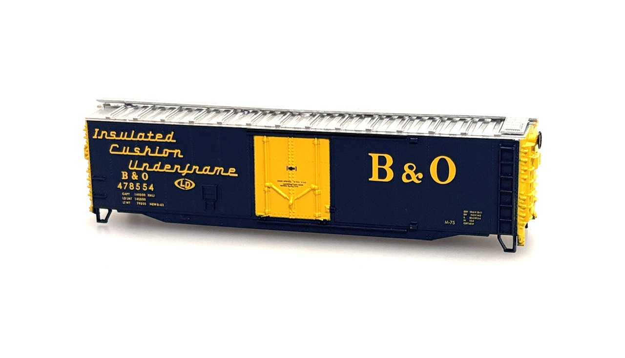 (image for) Track Cleaning Car Shell - B & O (N Scale Kit Bashing)