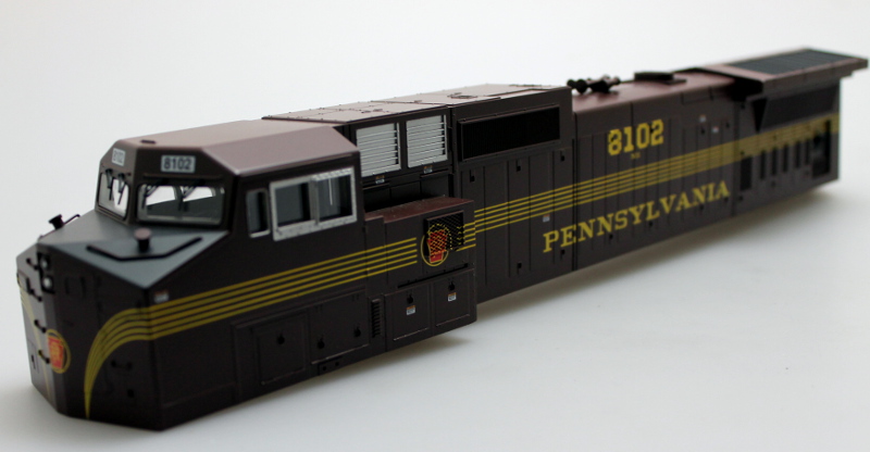 (image for) Body Shell-Pennsylvania #8102 (O Scale Dash9)