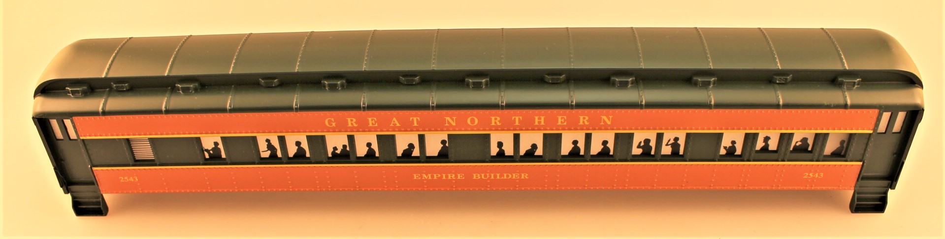 (image for) PASSENGER CAR SHELL (GREAT NORTHERN-EMPIRE BUILDER) #2543