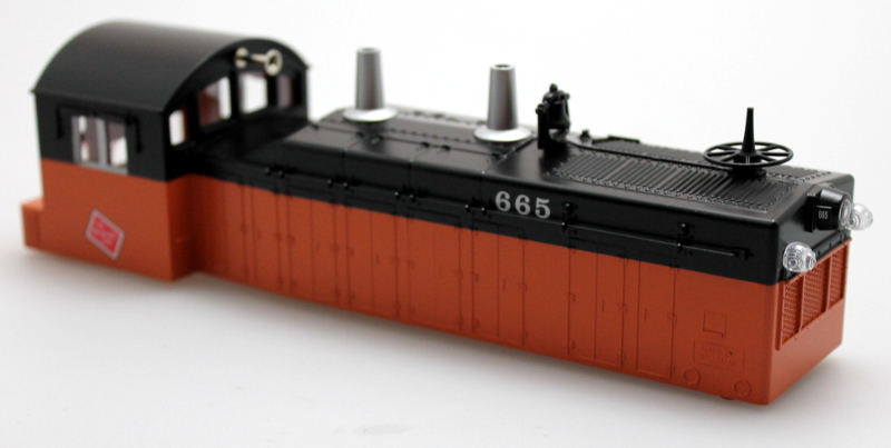 (image for) Loco Shell - Milwaukee Road #665 (O NW-2)