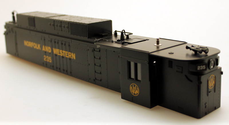 (image for) Body Shell - Norfork Western #235 (O Scale EF-4)