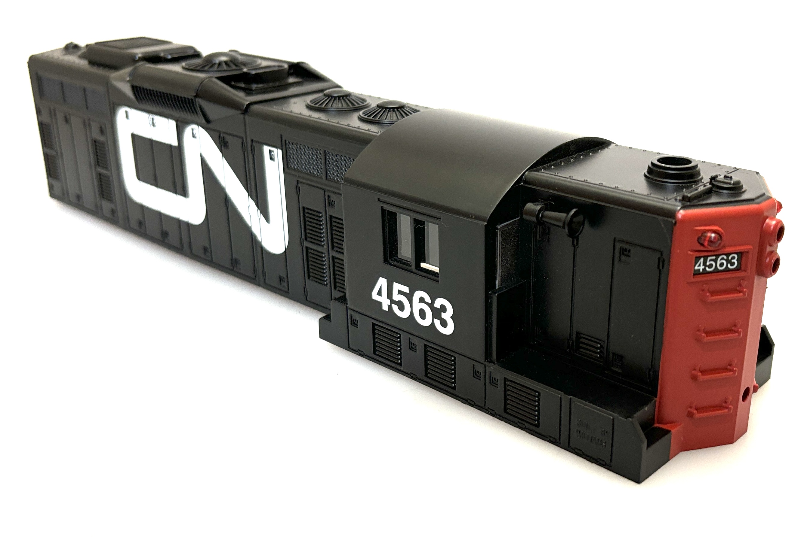 (image for) Body Shell-Canadian National #4563 (O Scale GP9)