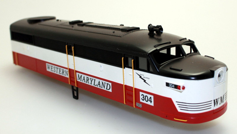 (image for) Body Shell-Western Maryland #304 (O Scale FA-1)
